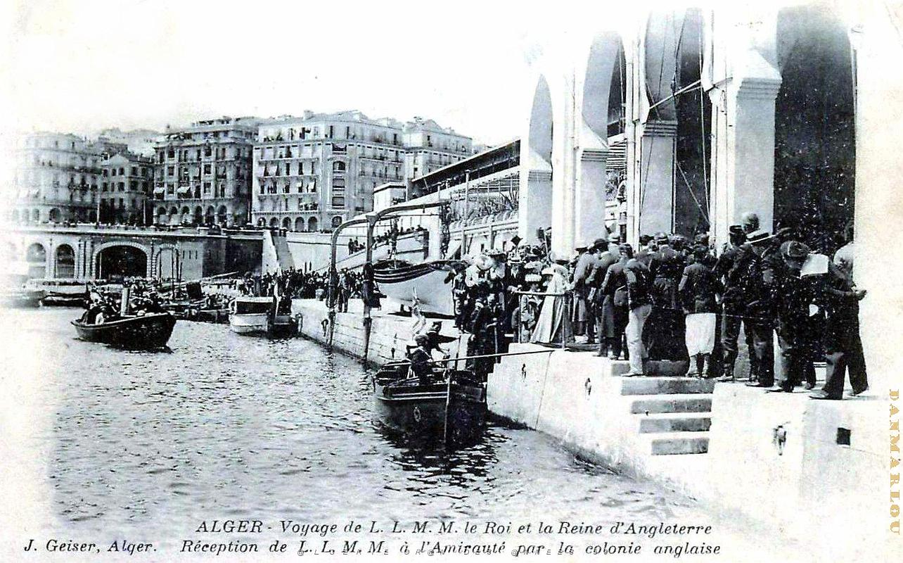 3090- Alger - Voyage du Roi et de la reine d'Angleterre.jpg